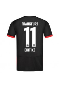 Eintracht Frankfurt Hugo Ekitike #11 Fotballdrakt Borte Klær 2024-25 Korte ermer